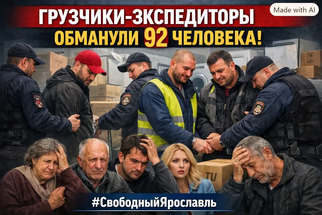 В Ярославле грузчики-экспедиторы похитили более 3,7 млн рублей.