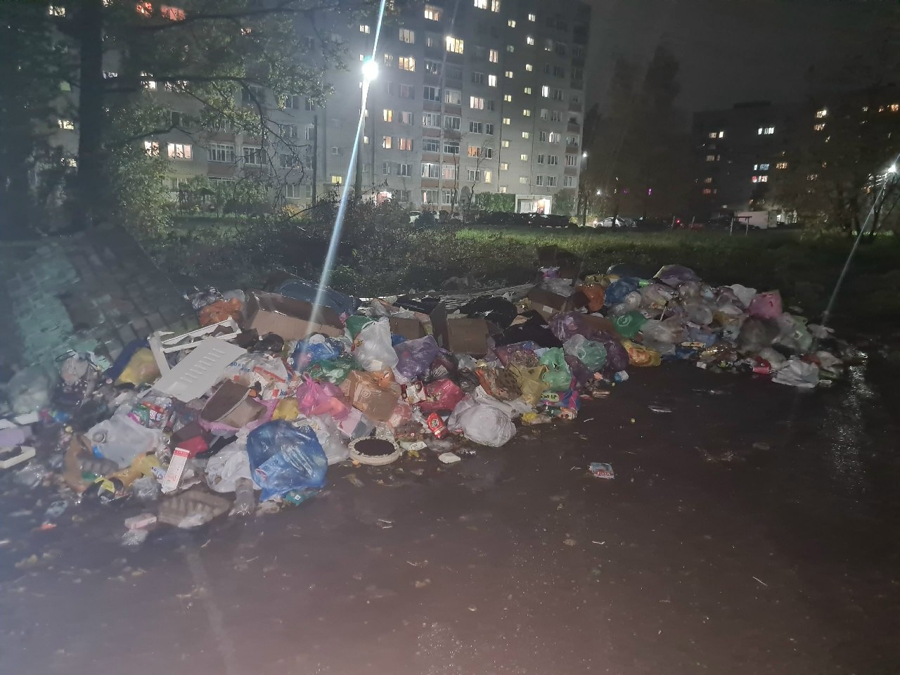 «Сейчас побегут крысы»: жители Резинотехники бьют тревогу из‑за стихийной свалки